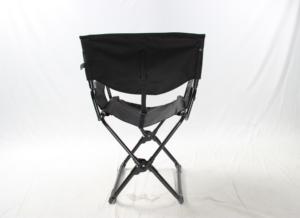 Lightweight Metal Folding <b>Moon</b> <b>Chair</b>-Modern Design Outdoor Furniture for <b>Camping</b> Beach Park & Villa Use with Side Pocket - Product Image 4