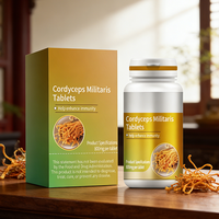 Comprimés de Cordyceps Militaris Changxing Haute Pureté 45mg d'Adénosine par 100g
