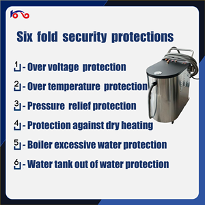 Macchina Elettrica Industriale per <span class=keywords><strong>Lavaggio</strong></span> <span class=keywords><strong>Auto</strong></span> a Vapore ad Alta Pressione, Pulizia <span class=keywords><strong>Interni</strong></span> Motore, Disinfezione ad Alta Temperatura, Acciaio Inossidabile - Product Image 5