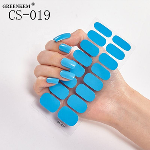 Cinta adhesiva <span class=keywords><strong>para</strong></span> manicura, pegatinas de esmalte de <span class=keywords><strong>uñas</strong></span>, papel de aluminio 2020, calcomanías de Color sólido puro, pegatinas lisas <span class=keywords><strong>para</strong></span> <span class=keywords><strong>uñas</strong></span> - Product Image 6