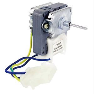 Motor de ventilador de condensador de refrigeración con escobillas de CA de polo sombreado Y165207 para refrigerador <span class=keywords><strong>Electrolux</strong></span> - Product Image 1