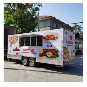 <span class=keywords><strong>2023</strong></span> Vente chaude Remorque de cuisine mobile Chariots de nourriture mobiles Camions de nourriture à vendre - Product Image 1