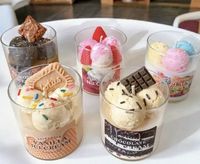 Boîtes parfumées en gros pour desserts, bougies, glaces, gâteaux, décorations mignonnes et bon marché, aromathérapie, bols à céréales