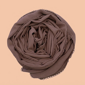 Breathable Plain <b>Scarf</b> Fabric Cotton Viscose Polyester Lightweight Woven Neckwear Textile Bulk OEM ODM Private Label Manufacture - Product Image 1