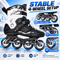 Patins à roulettes pour adultes, coque rigide, 4 roues, patins urbains freestyle, taille 35-44 pour hommes et femmes, logo personnalisé OEM