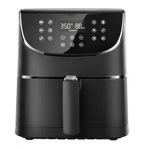 6.5 5.5 liters Digital Kitchen smart home recipes accessories no oil digital electric deep potatoes industrial air fryer