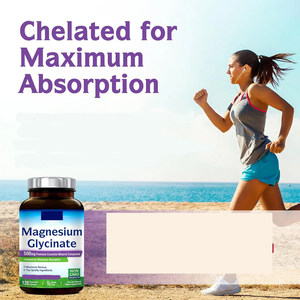 Magiê Glycinate viên nang cho cơ bắp phục hồi sức khỏe não ngủ miễn dịch & tim hỗ trợ với liều tùy chỉnh - Product Image 2