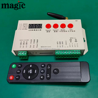 Contrôleur LED numérique programmable K1000S K-1000S avec écran LCD, synchronisation RGB RGBW, pixels programmables DMX TTL SPI, carte SD LED Edit Magic