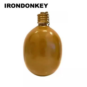 IRONDONKEY Attrezzatura per Avventure all'Aperto, Bottiglia d'Acqua in Alluminio Russa da 0,75L, Set Bottiglia d'Acqua in Alluminio per <span class=keywords><strong>Campeggio</strong></span> - Product Image 3