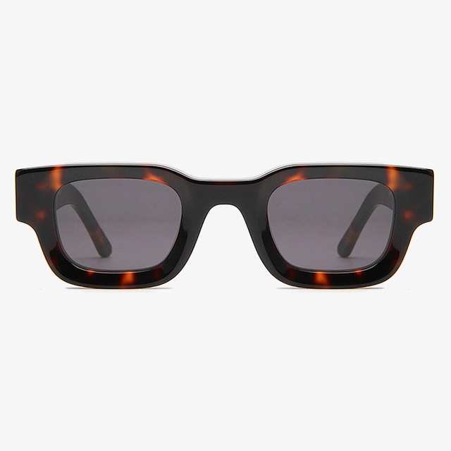 Mind Sense Luxury Rectangle Acetate Sunglasses Designer UV400 Protection Trendy Narrow Frame Sun Glasses for Men Women