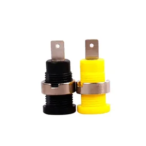 उच्च वर्तमान 4 मिमी केला जैक सॉकेट महिला एडाप्टर कनेक्टर सुरक्षित पीतल 4 मिमी केला सॉकेट - Product Image 2