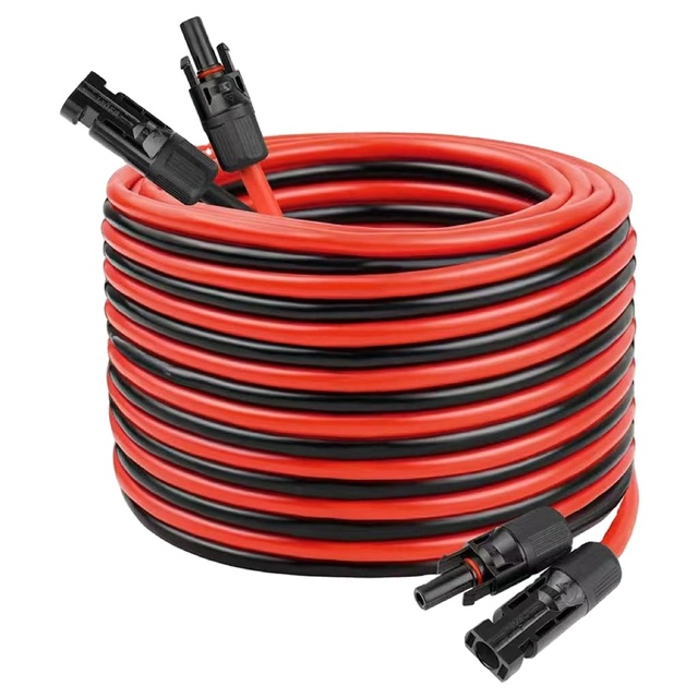 3M Solar Extension Cable Kit, 3M Length, 5.26mm² (10AWG), with Male Female MC 4 Connectors, Can Customize