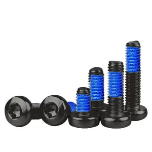 Vis de machine Torx à tête cylindrique en acier au carbone de qualité industrielle, oxydée noire, avec joint Nylok, directement de l'usine - Product Image 4