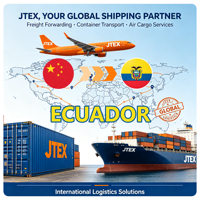 Transitaire professionnel, service de transport multimodal, LCL DDP, expédition maritime et aérienne de Chine vers l'Équateur