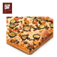 Offre spéciale de Pizza givrée en été, 1050g, avec légumes grill, 30x40cm, offre spéciale giuseepi/Verdi fabriqué en italie