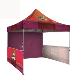Gazebo Esagonale Pieghevole 3x3m di Alta Qualità, Impermeabile, Tenda Professionale per Fiere Commerciali all'Aperto - Product Image 2