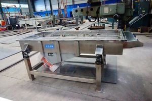 Máquina de detección vibratoria lineal de arena de sílice de China para arenisca de grano de café de soja de pino - Product Image 6