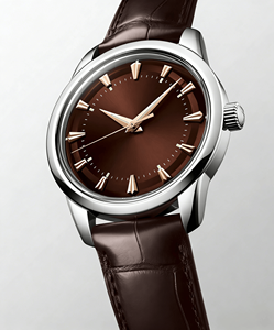 Reloj Mecánico Automático de Estilo Vintage con Correa de Cuero con Grabado de Cocodrilo para Hombre, para Uso Diario Formal y de Negocios, Longinesing - Product Image 5