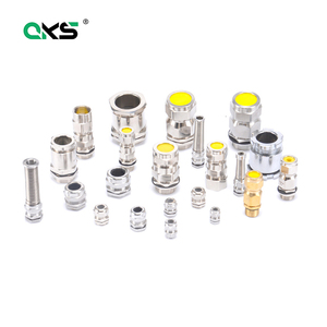 Presse-étoupe blindé en laiton anti-explosion à double compression, étanche aux intempéries, certifié ISO9001, IP65 Exd IIC, métrique NPT PG - Product Image 4