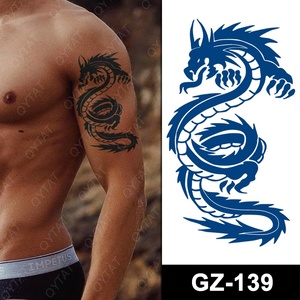 Tatuajes Temporales de Agua al por Mayor y Personalizados, Adhesivos de Tatuaje de Jugo No Tóxicos, Maquillaje Corporal que Dura <span class=keywords><strong>Media</strong></span> Semana, Tatuaje Semipermanente - Product Image 4