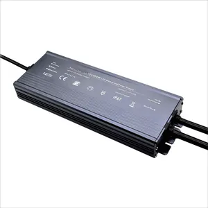 Alimentation led étanche IP67 de bonne qualité 12V / 24V 500W pour une utilisation en extérieur