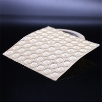 Cent tailles auto-collant rond plat en caoutchouc pare-chocs transparent adhésif Silicone repose-pieds pour appareils, meubles, ordinateurs