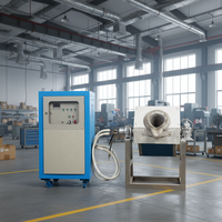 Fourneau de fusion à induction électrique à fréquence moyenne, fourneau industriel haute température pour la fusion des métaux