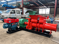Ligne de production complète de briques rouges en argile modèle JS280, extrudeuse sous vide, machines de fabrication de briques en terre rouge