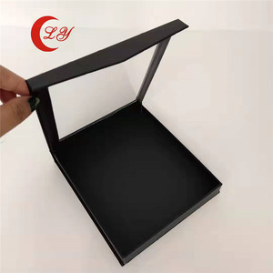 Caja de Regalo de Papel Kraft de Lujo con Ventana y Solapa Magnética, Caja de Embalaje de Cartón Rígido Magnético Personalizada - Product Image 5