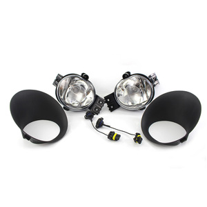 CZPINCHEN Phares antibrouillard avant avec ampoule 9007 pour Dodge Ram 2002-2008 avec enjoliveurs et faisceau de câblage - Product Image 1