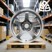 Jantes SUV en alliage forgé monobloc à cinq branches 722Auto, à déport profond, usinage de précision, PCD ET personnalisés, haute performance, 16-30 pouces