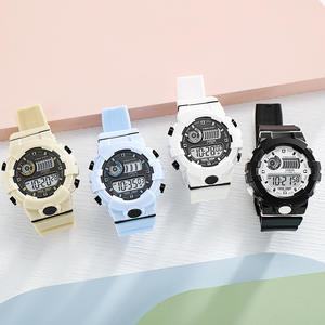 Montre pour enfants LASHIDA, sportive et tendance, multifonctionnelle, étanche, affichage LED lumineux, alarme, phase lunaire numérique, cadeau pour enfant - Product Image 4