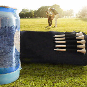 Manchon de refroidisseur de sac de golf avec 6 rondelles de glace 7 canettes manchons de refroidisseur de <span class=keywords><strong>bière</strong></span> pour sacs de golf support de refroidisseur isolé pour le stockage de voyage - Product Image 5
