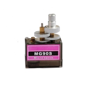ไมโคร <span class=keywords><strong>MG90</strong></span> 9 กรัม เซอร์โวมอเตอร์เกียร์โลหะ แบบอนาล็อก 4.8V-6V Tower Pro MG90S สำหรับเฮลิคอปเตอร์บังคับวิทยุ เครื่องบิน เรือ รถยนต์ - Product Image 2