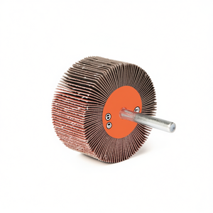 แผ่นขัดแบบผ้า Abrasive Cloth Flap Wheel ขนาด 40x20 มม. ก้าน 6 มม. ความหยาบ 180 กริต สำหรับขัดโลหะ - Product Image 2