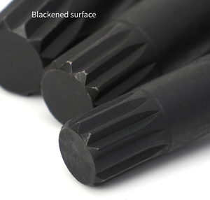 9 cái Ổ đĩa vuông màu đen tác động bit ổ cắm Adapter phổ cờ lê thiết lập tự động sửa chữa công cụ - Product Image 4