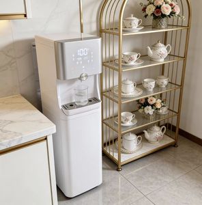 Distributeur d'eau sur pied en plastique OEM pour usage domestique, purificateur chaud/froid, autoportant, éco-responsable, intelligent, pour eau chaude et froide - Product Image 1