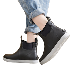 Botas de Lluvia GUYISA YX1031 hasta la Rodilla, con Parte Superior de PVC Grizzly Dinámico, Impermeables, Duraderas, con Forro de Malla, para Todas las Estaciones, Punta Redonda, Antiolor - Product Image 2