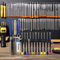 Kit d'outils de démontage de réparation de téléphone portable professionnel avec tournevis Paquet de boîte à outils à main personnalisable OEM
