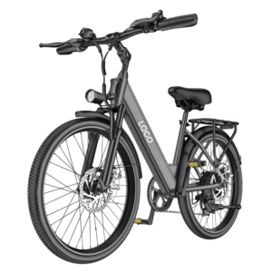 Vélo Électrique de Ville GOKEEP EP26ST avec <span class=keywords><strong>Moteur</strong></span> Arrière 48V 10.4AH 250W, Pneus Larges 26 Pouces, pour Route et Neige - Usine OEM ODM - Product Image 5