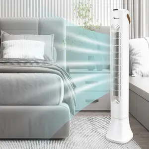 Good Quality Remote Control Air Cooler 220V 90 Swings Rotating Mute Vertical Tower Electric Bladeless Fan