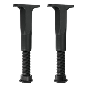 Pieds de meubles télescopiques en plastique pour diverses bases de lits et meubles, projets de bricolage <span class=keywords><strong>avec</strong></span> hauteur réglable - Product Image 4