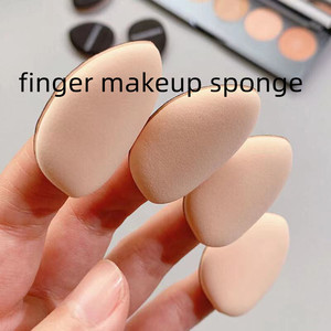 Finger Air Cushion Mini Puff Waterdrop Fingertip Sponge for Concealer Detail Makeup and Setting - Product Image 2