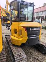 Nouvelle mini-excavatrice Liugong 9055F de 5,5 tonnes, excavatrice diesel à faible consommation de carburant pour travaux de terrassement, fournisseur chinois pour l'exportation