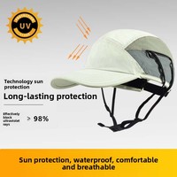 Casquette de baseball unisexe respirante et imperméable en nylon anti-UV pour l'été, la plage, le surf, l'alpinisme, réglable et polyvalente