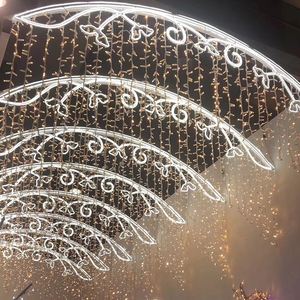 230V auto-đồng bộ hóa <span class=keywords><strong>RGB</strong></span> giáng sinh chuỗi ánh sáng Rèm IP65 đánh giá <span class=keywords><strong>LED</strong></span> Icicle rơi tuyết cổ tích Backdrop ánh sáng - Product Image 5