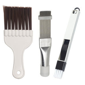 Yunbei Yb <b>Cleaning</b> <b>Brush</b> Set 3 Pc Nylon Bristle Stainless Steel Multi Functional Household <b>Cleaning</b> Tool - Product Image 1