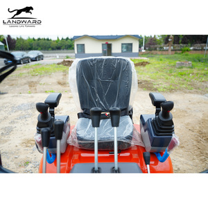 Mini-excavatrice certifiée Lw12e de 1,2 tonne, hydraulique, pour l'agriculture et le jardinage, vente en gros, pas chère, sur chenilles, facile à utiliser - Product Image 3