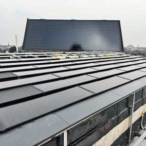 Sangobuild BIPV New 80watt <span class=keywords><strong>Sol</strong></span> tetto tegole solari generazione di energia casa tetto pannelli solari - Product Image 4