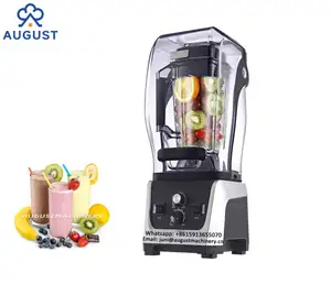 Hoge Snelheid Grote Capaciteit Mixer Grinder Beste Elektrische Juicer Fruit Commerciële Blender